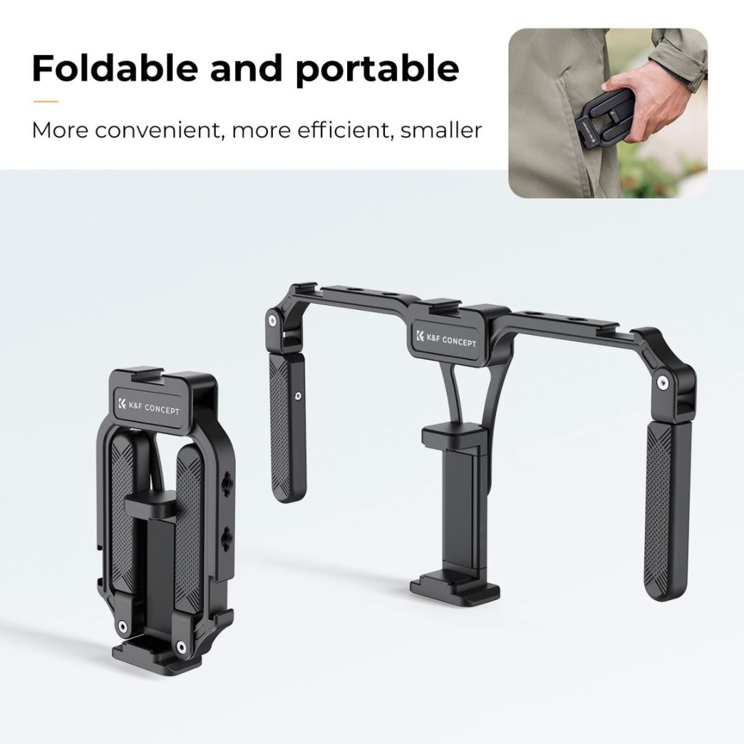 K&F Concept Smartphone Video Rig with Dual Handles KF31.092 - 2